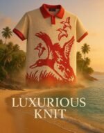 Bird Print Polo Shirt (Men) - Image 2