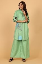 Green Floral Co-Ord Set (Women) - Image 2