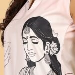women Art Printed Shirt – White (Women)